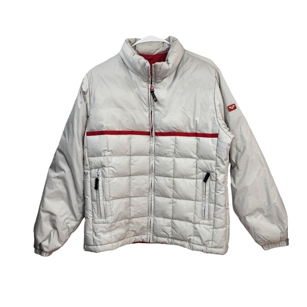 Roxy Women's Duck Down Quilted Full-Zip Jacket - M